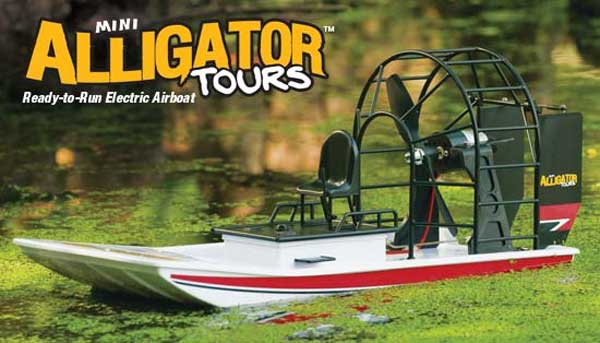 mini alligator tours rc boat