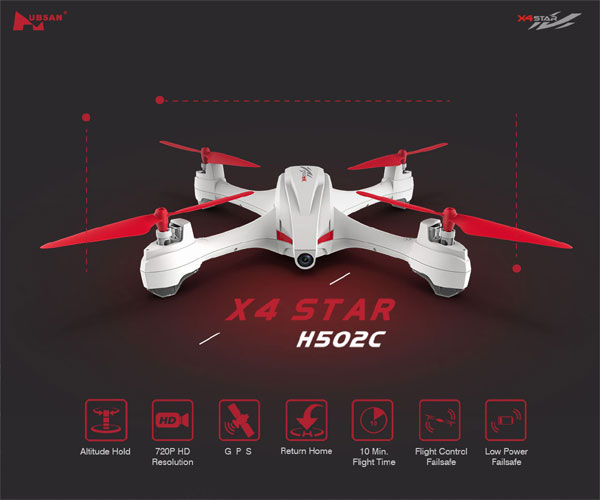 Hubsan GPS X4 STAR H502C